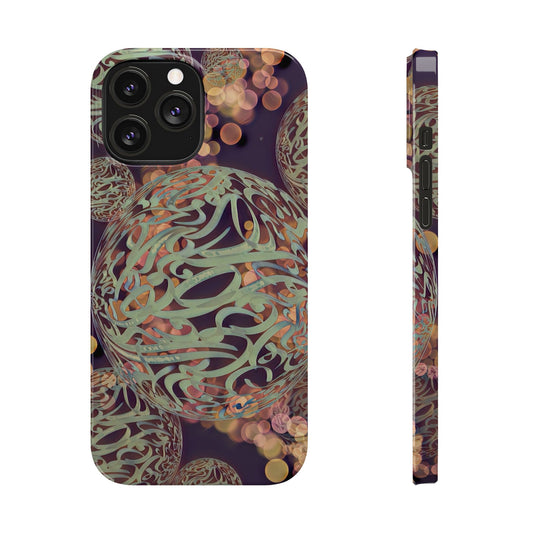 Copy of Copy of ' Modern Art  Slim Phone Case -LOVE I-