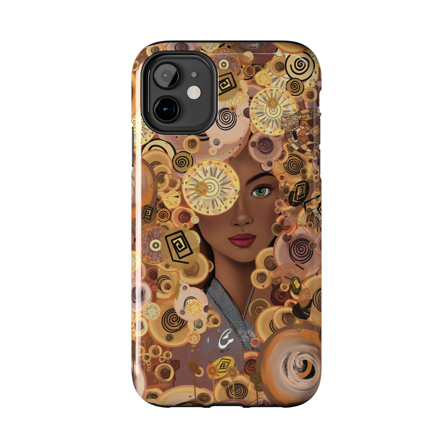 Phone Case - Persian Art Inspired Beautiful Girl Design