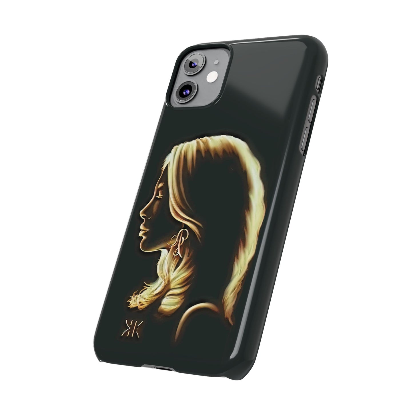Copy of ' Modern Art  Slim Phone Case -LOVE I-