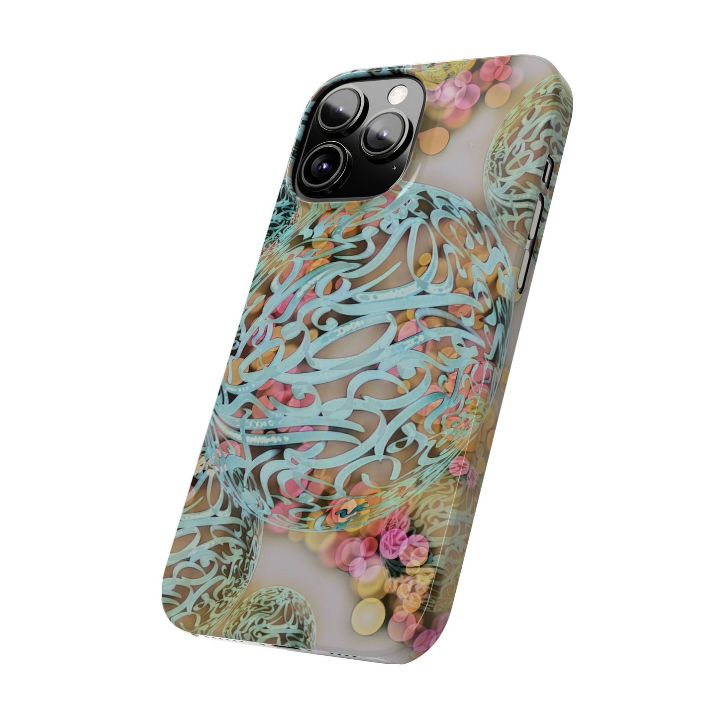 Copy of Copy of Copy of ' Modern Art  Slim Phone Case -LOVE I-