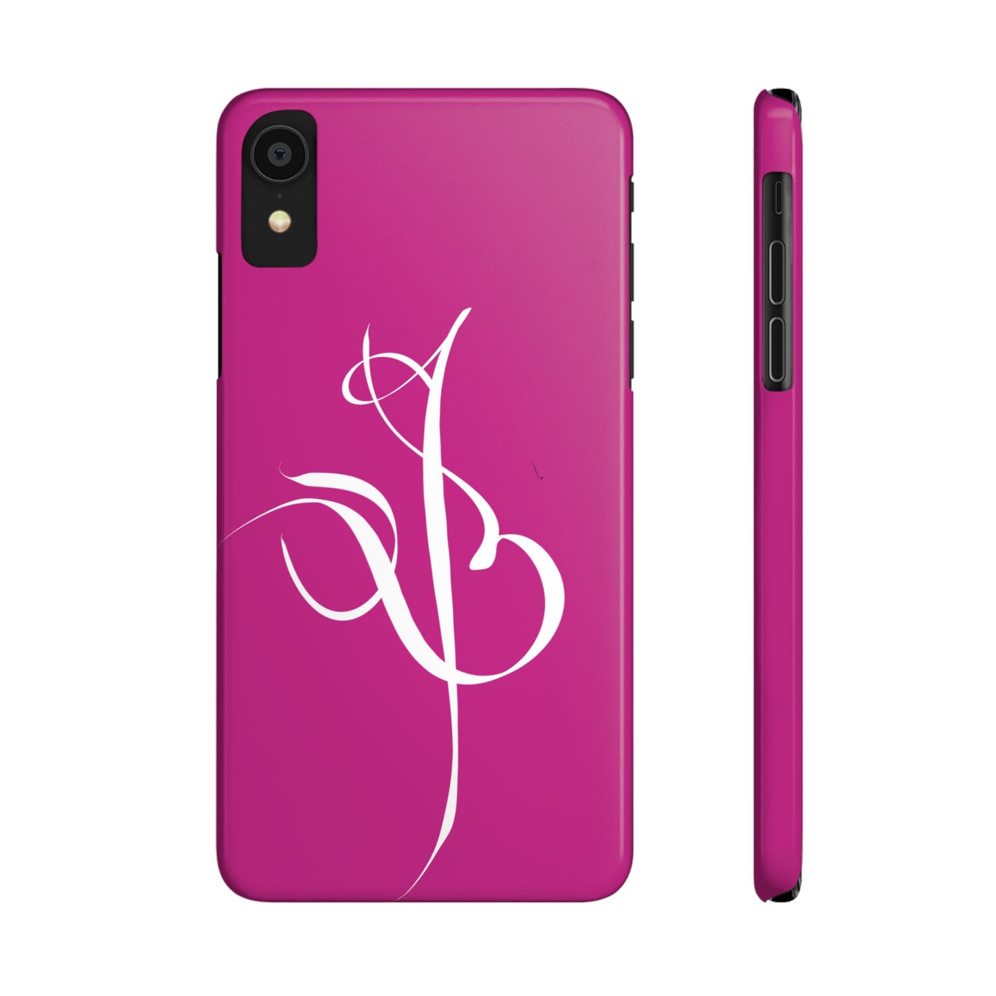 Modern Calligraphy Slim Phone Case -Eshgh (LOVE)