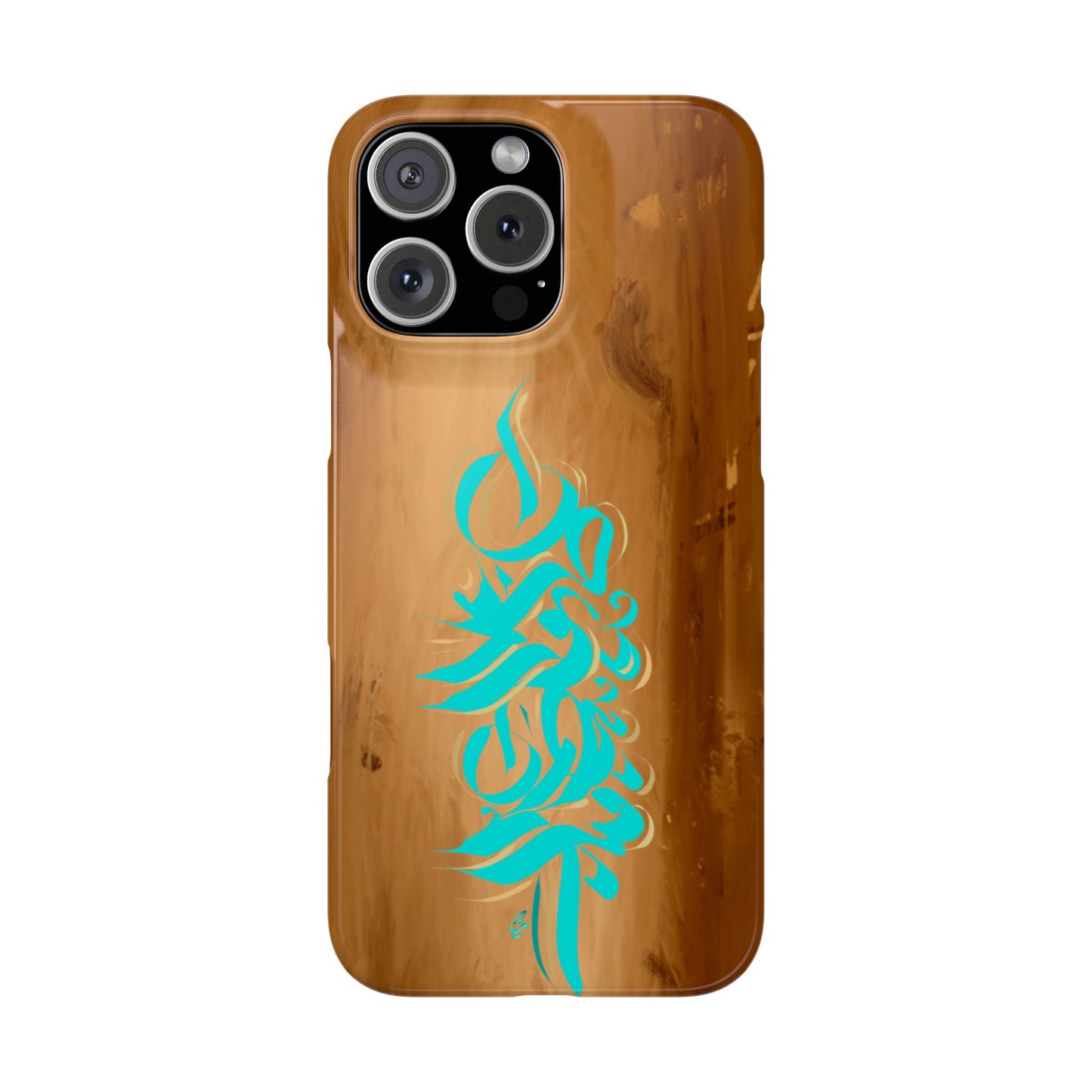 Modern Art  Slim Phone Case -LOVE