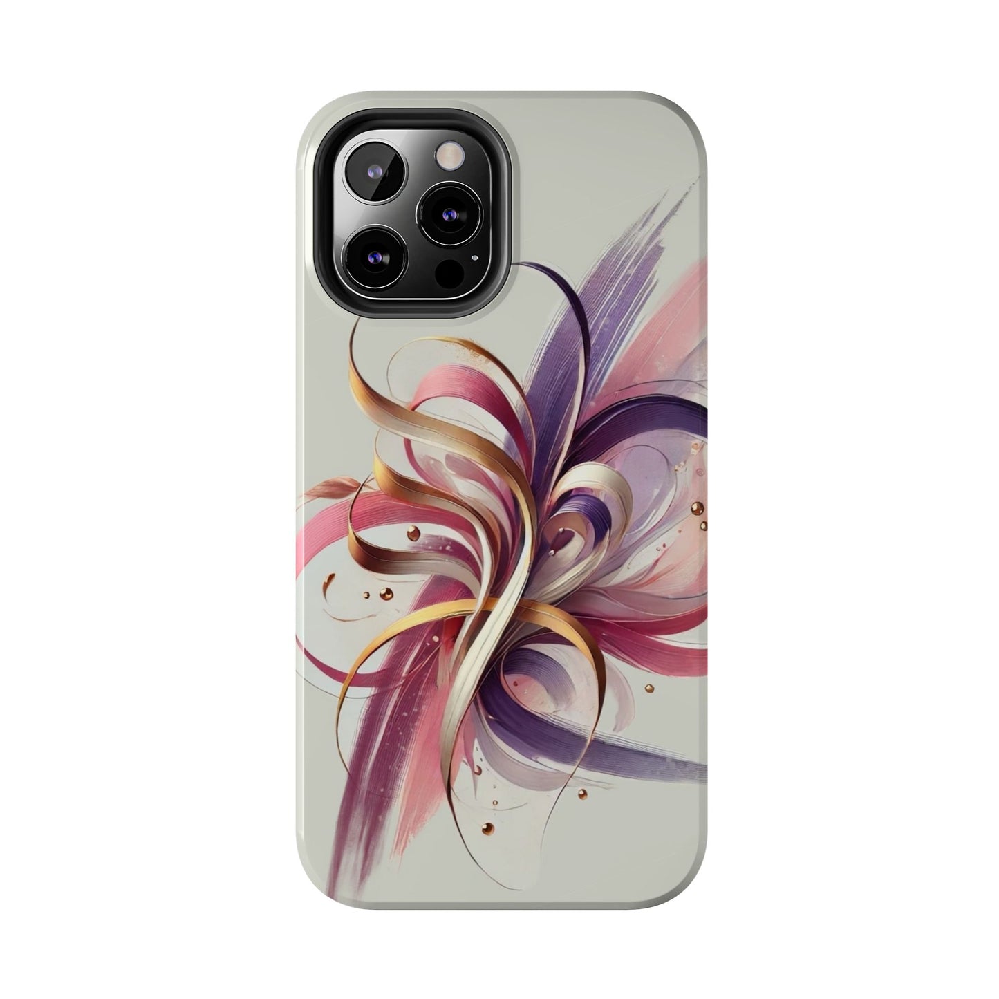 Phone Cases - Colorful Calligraphy Flower Chic Stylish Design