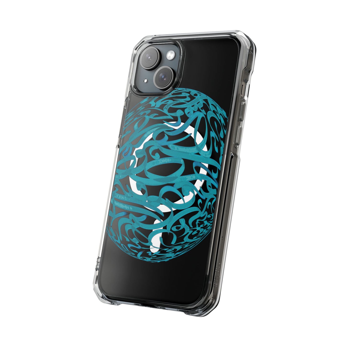Copy of Copy of Phone Case - Pink Ribbon Persian Calligraphy Design - Magnetic Case