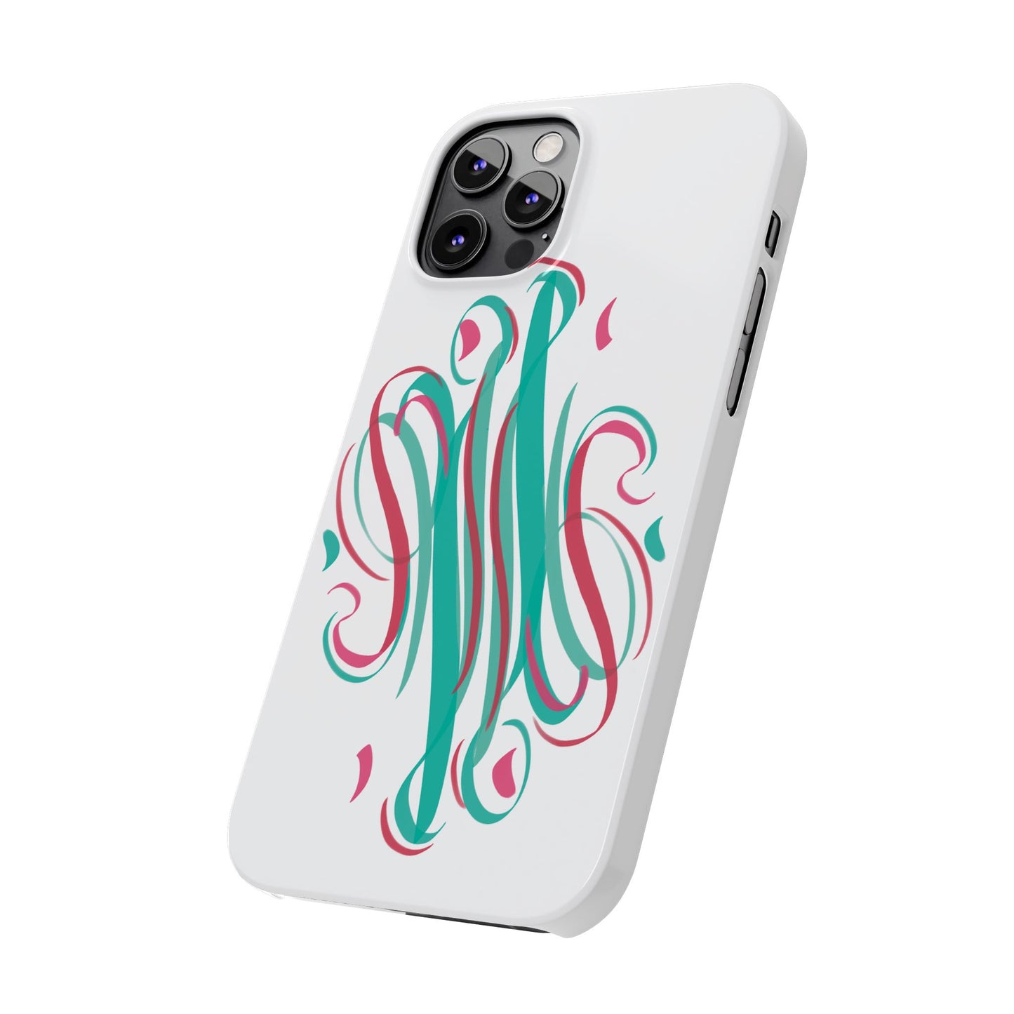 Spring inspired Modern Art  Slim Phone Case -,