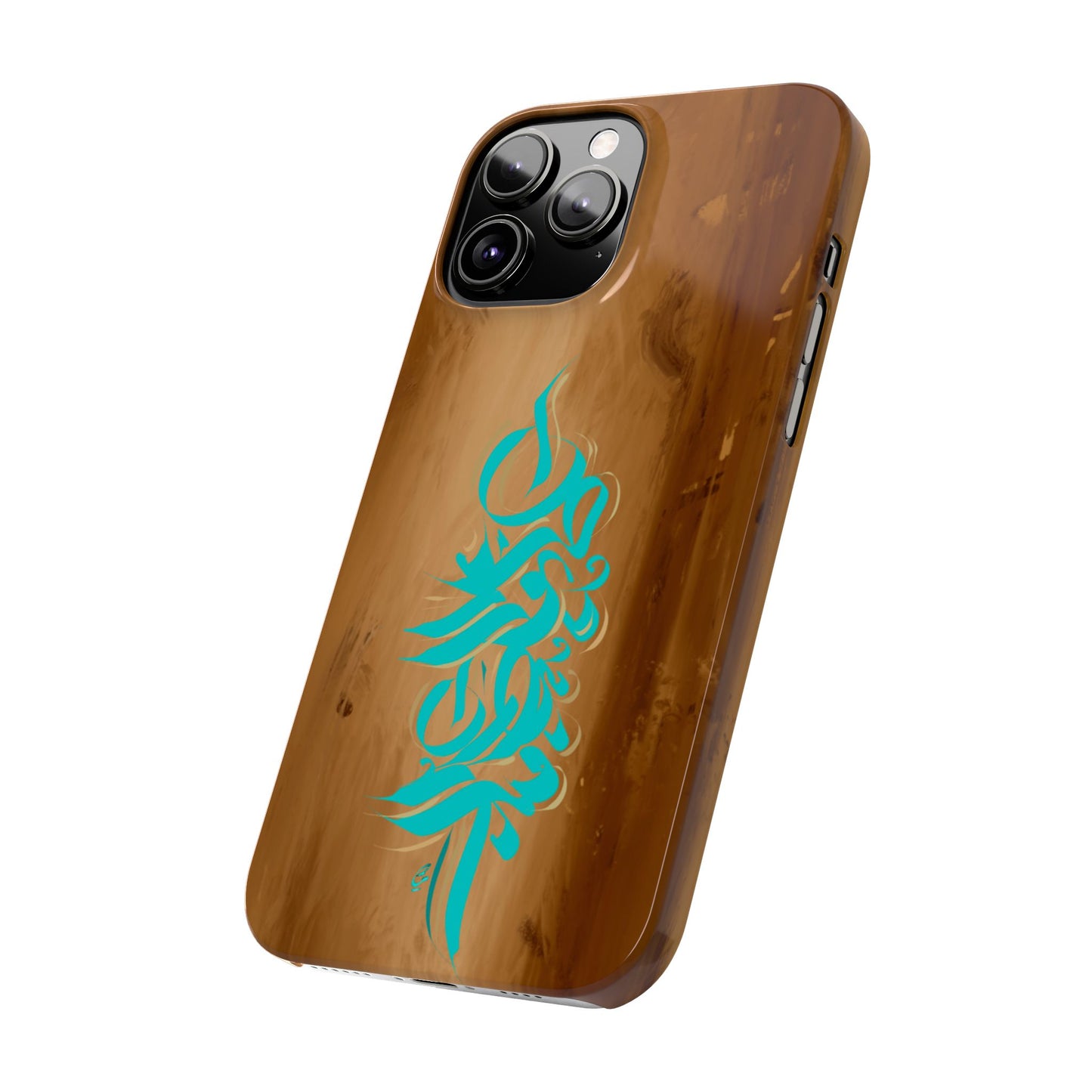 Modern Art  Slim Phone Case -LOVE