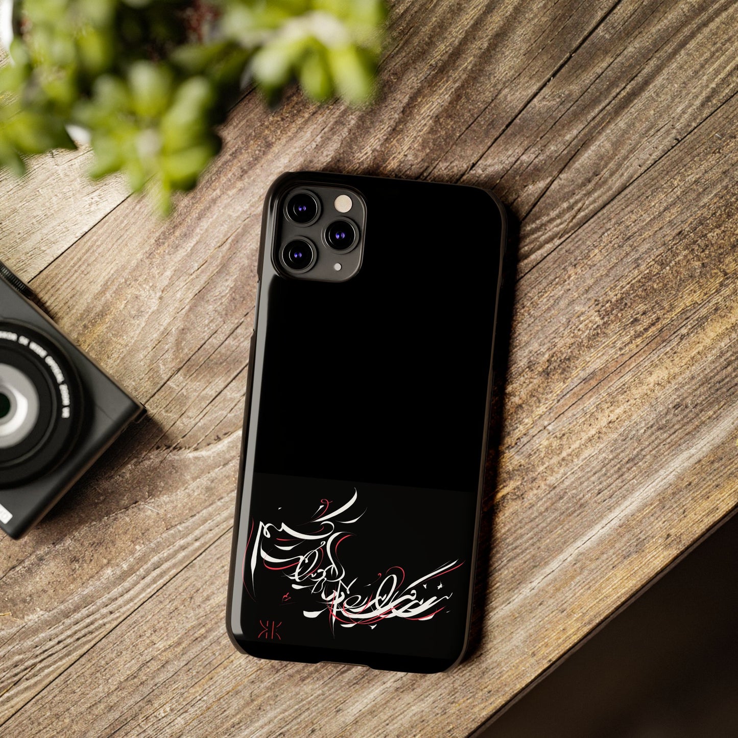, Modern Calligraphy Kalli K   Slim Phone Case