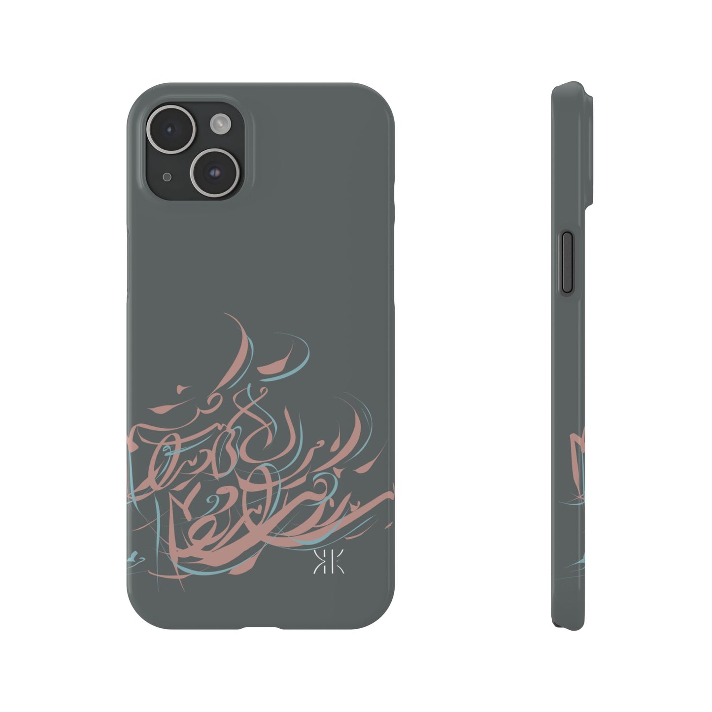 Modern Persian  Calligraphy Kalli K   Slim Phone Case