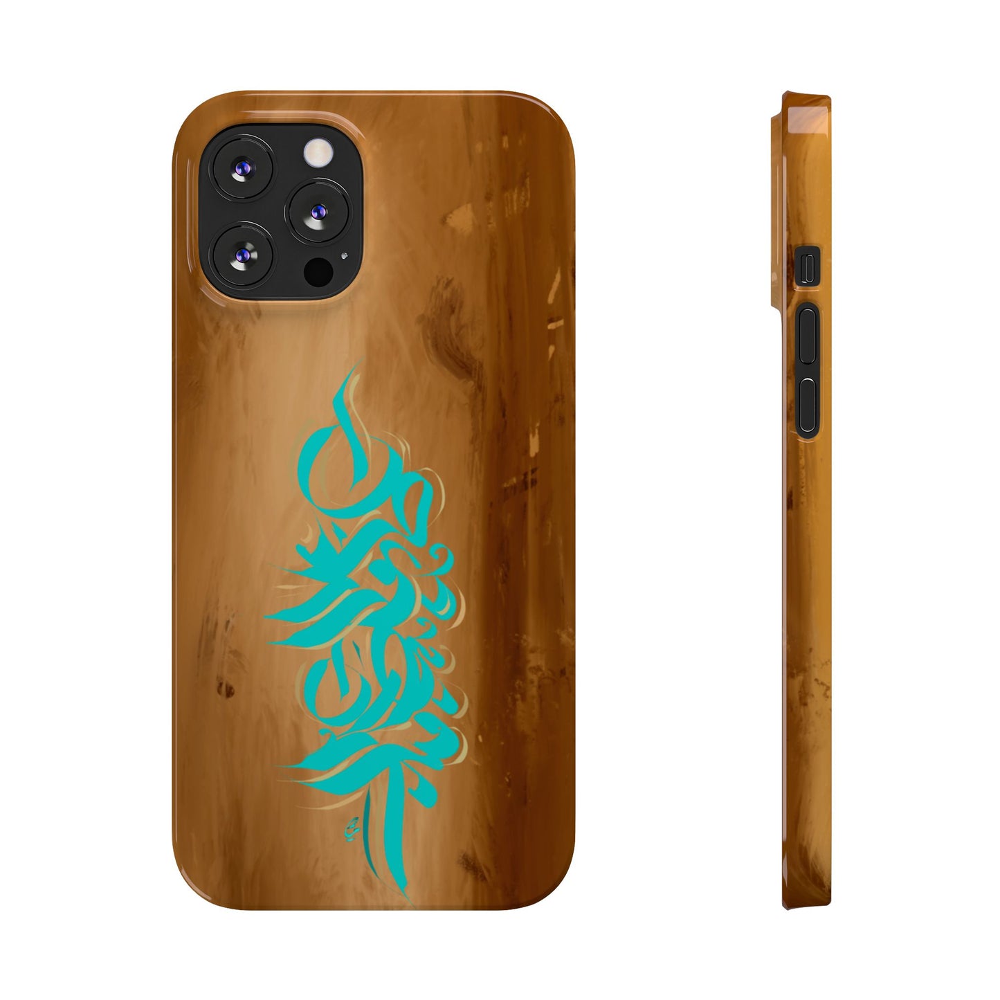 Modern Art  Slim Phone Case -LOVE