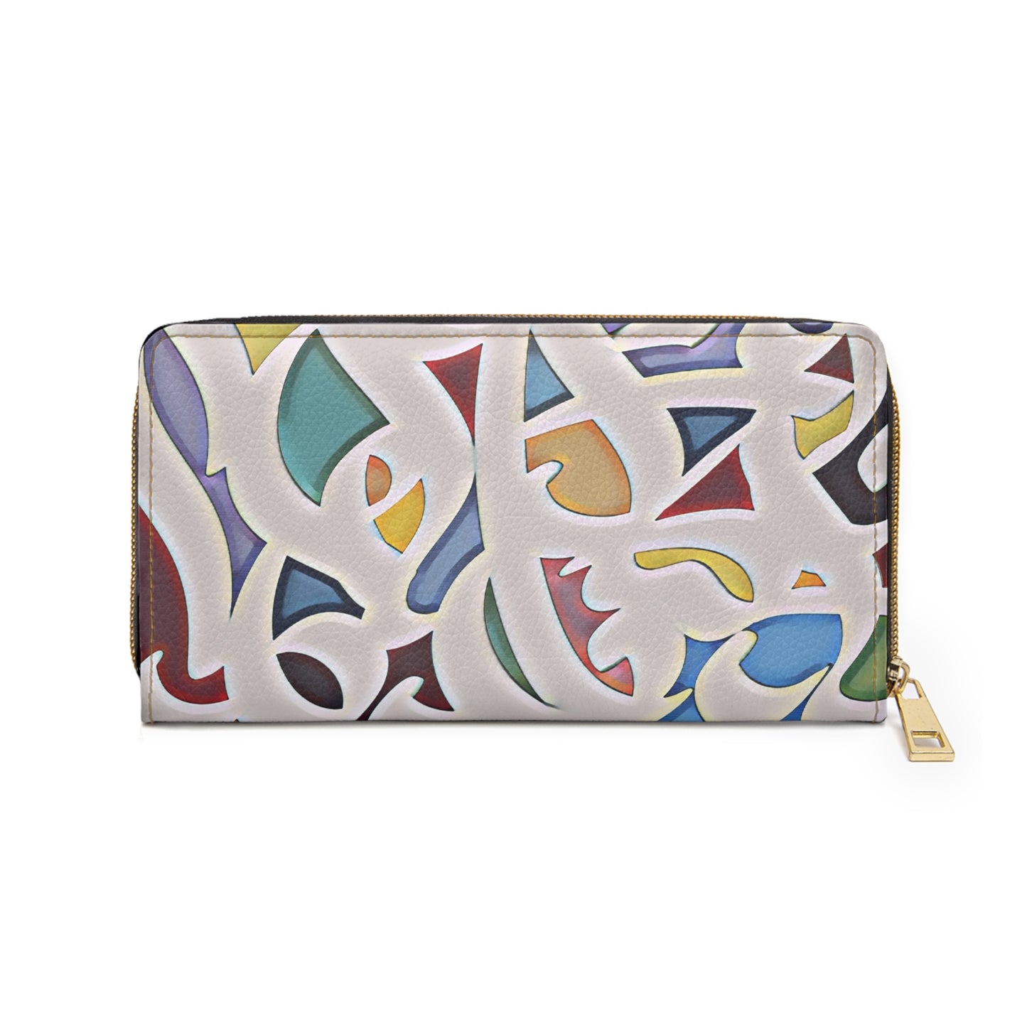 Calligraphy Zipper Wallet