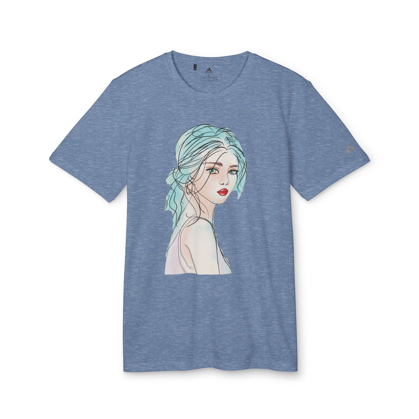 Adidas Unisex Sport T-Shirt with Artwork - Chic & Casual Sportswear 1