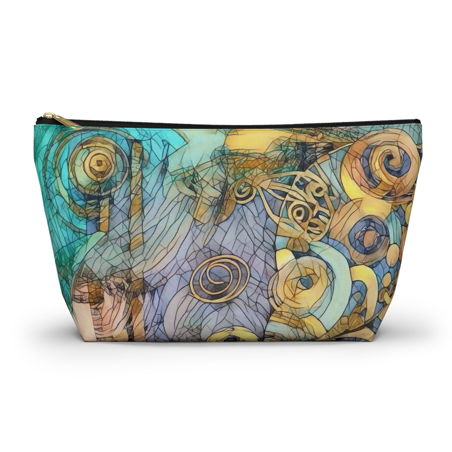 Ethereal Swirls Accessory Pouch w T-bottom