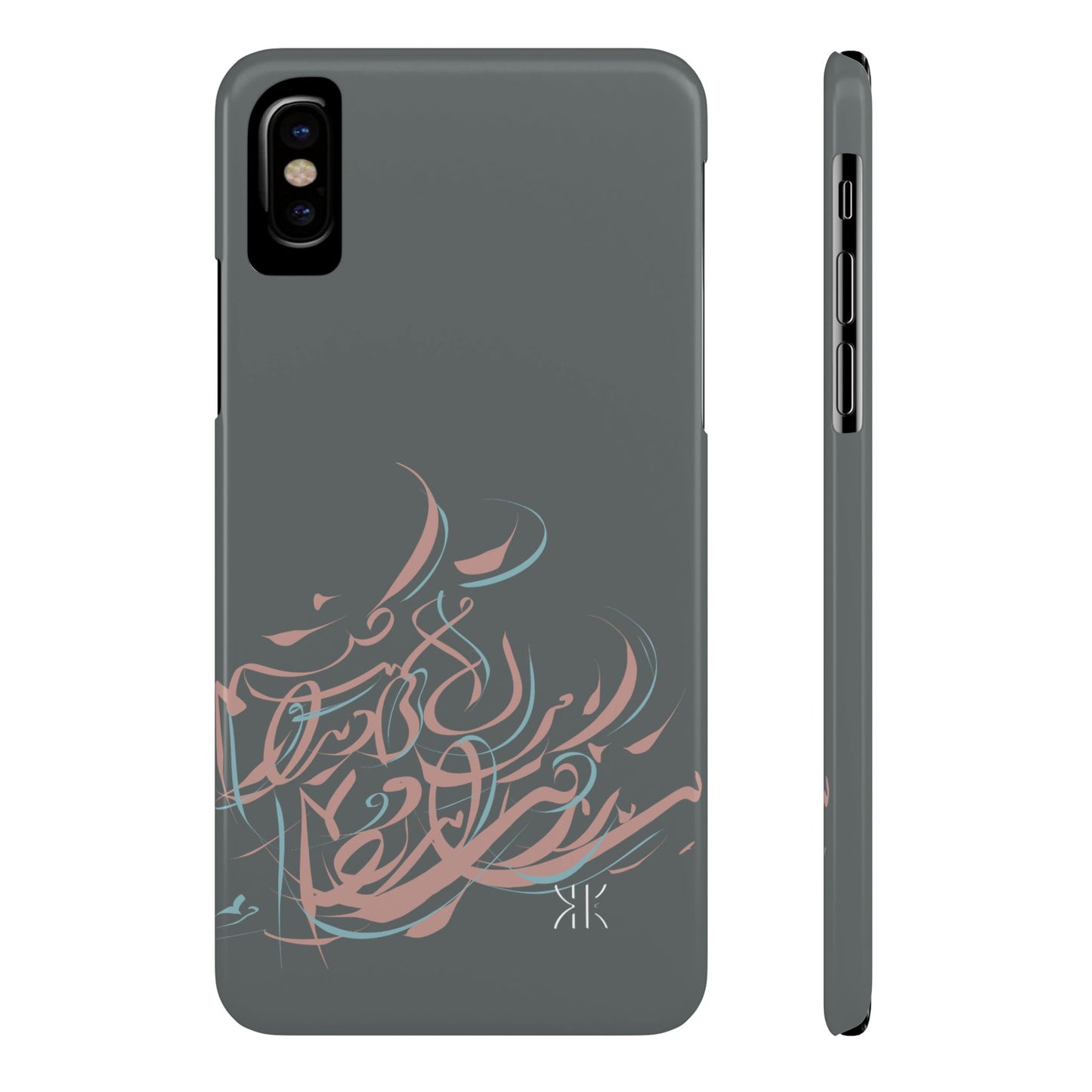 Modern Persian  Calligraphy Kalli K   Slim Phone Case