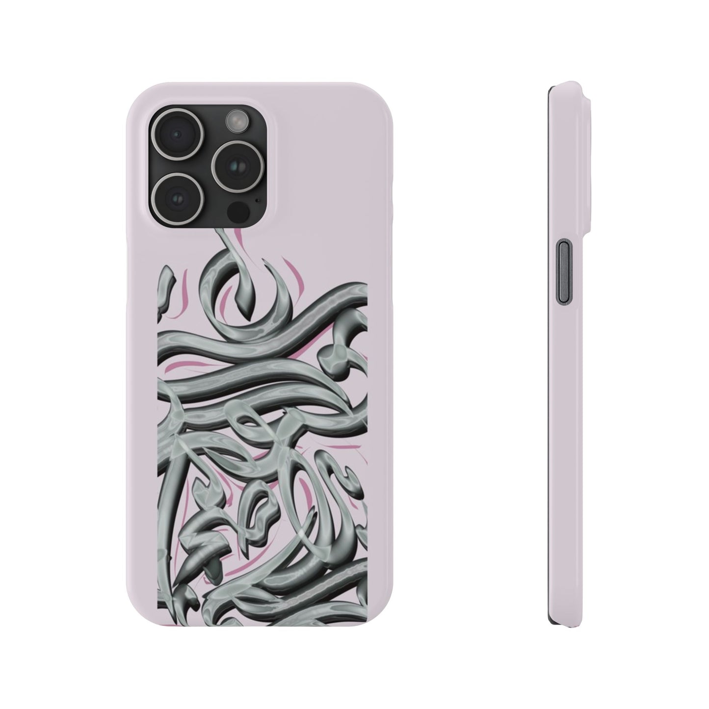 Modern Art  Slim Phone Case -LOVE,