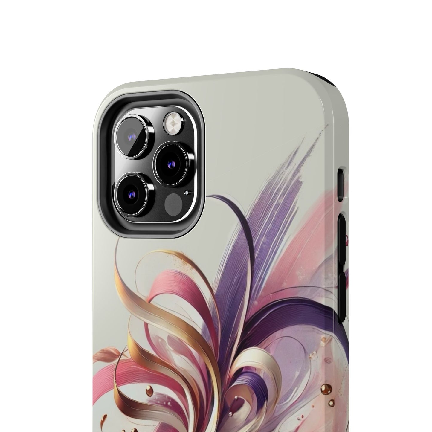 Phone Cases - Colorful Calligraphy Flower Chic Stylish Design