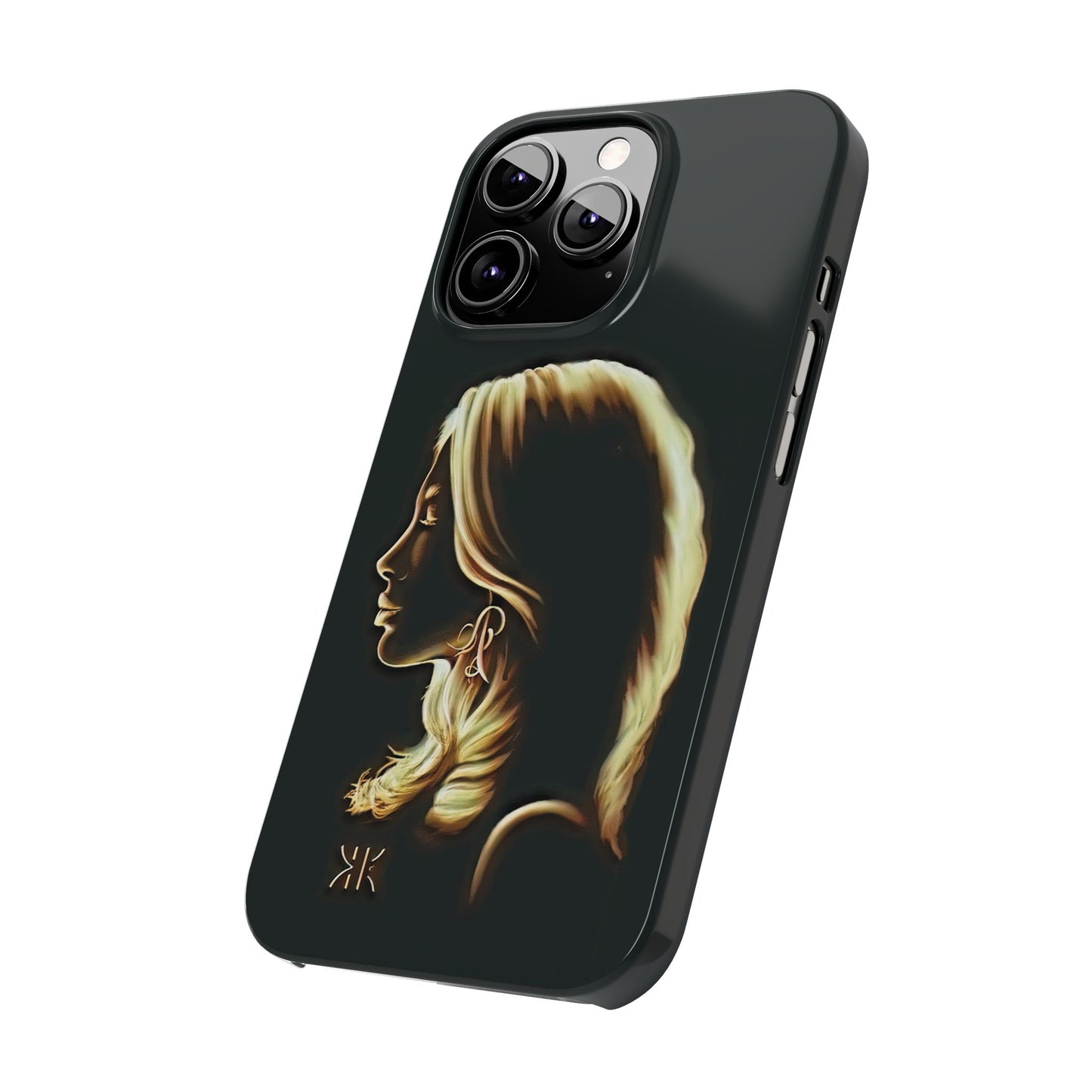 Copy of ' Modern Art  Slim Phone Case -LOVE I-