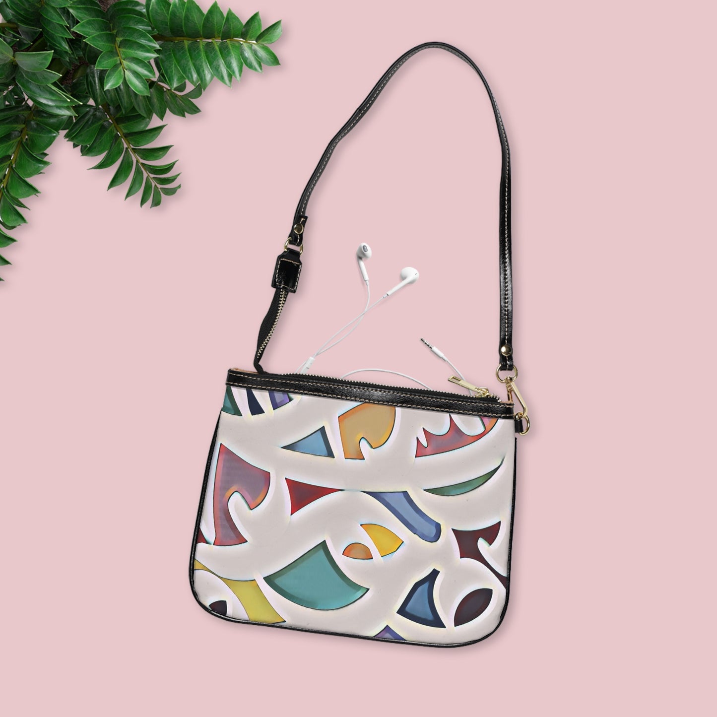 Persian Calligraphy Art Small Shoulder Bag