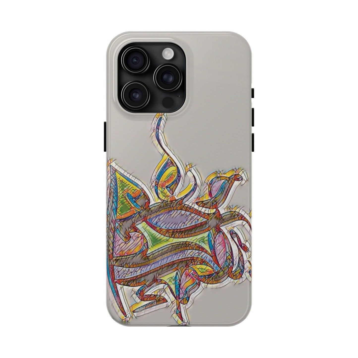 Phone Case Persian Calligraphy Modern Handwriting.