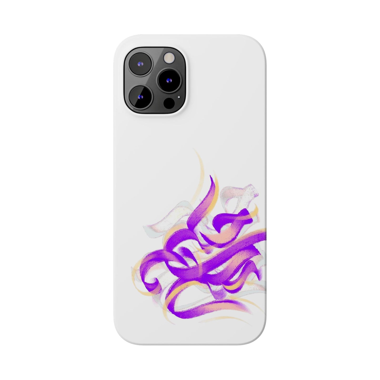 Copy of ' Modern Art  Slim Phone Case-Lily