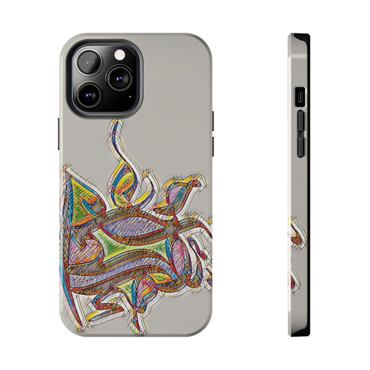 Phone Case Persian Calligraphy Modern Handwriting.
