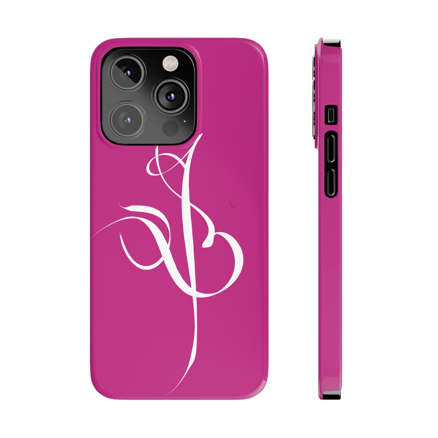 Modern Calligraphy Slim Phone Case -Eshgh (LOVE)