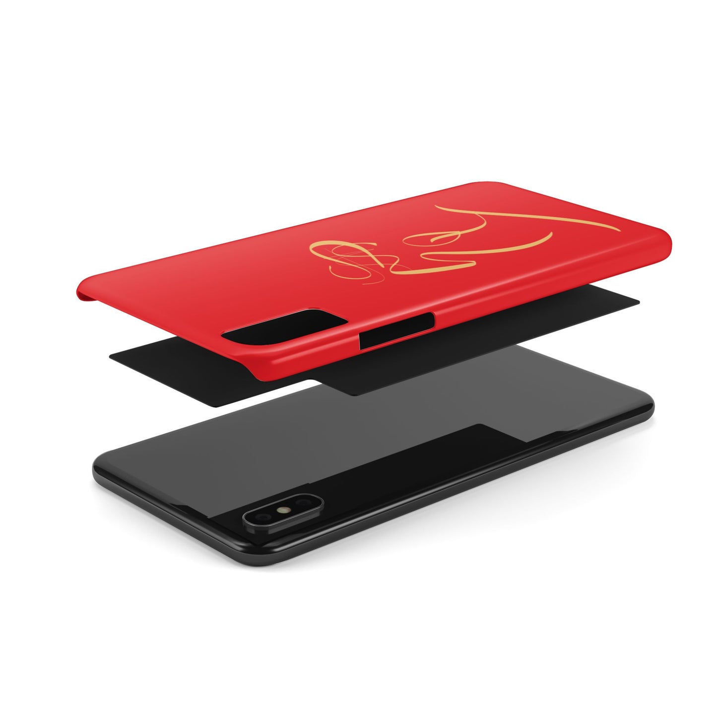 Modern Calligraphy Slim Phone Case -LOVE