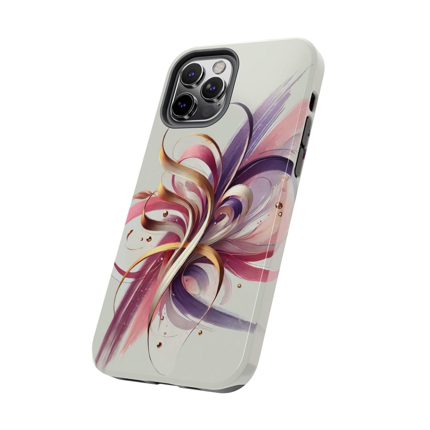 Phone Cases - Colorful Calligraphy Flower Chic Stylish Design