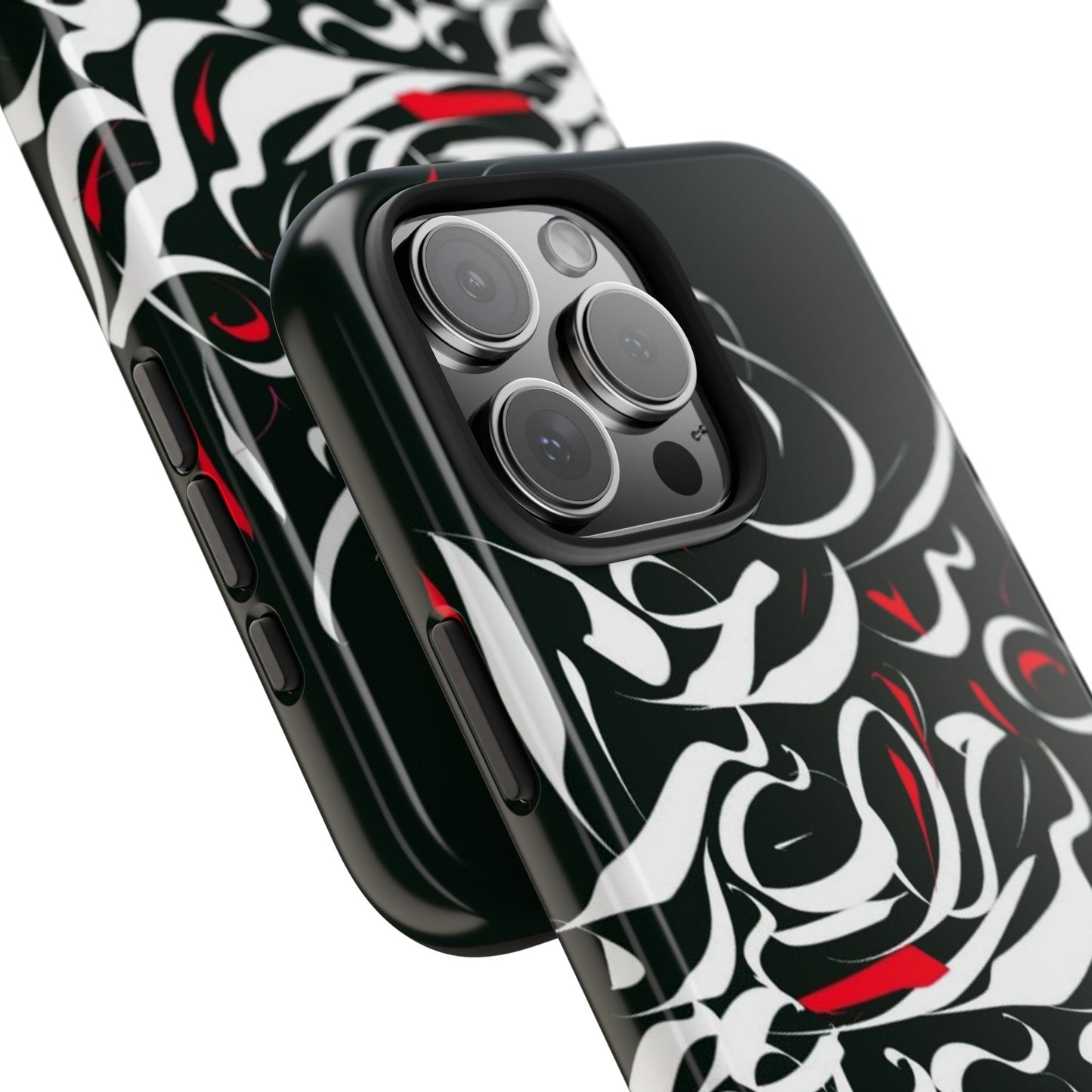 Phone Case Calligraphy Red Black White Tough Phone Case