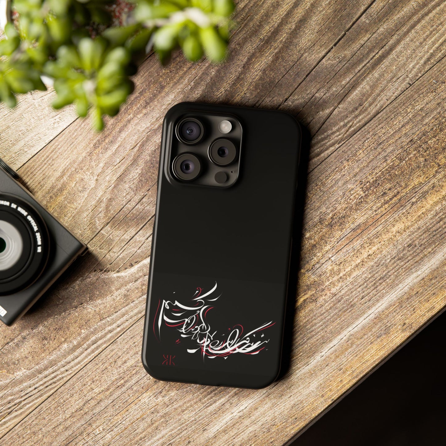 , Modern Calligraphy Kalli K   Slim Phone Case