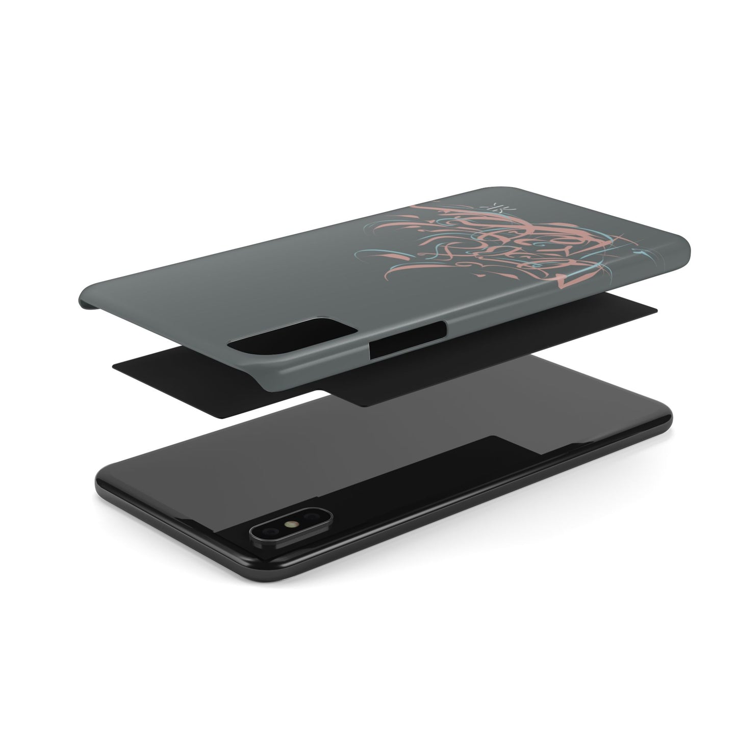 Modern Persian  Calligraphy Kalli K   Slim Phone Case