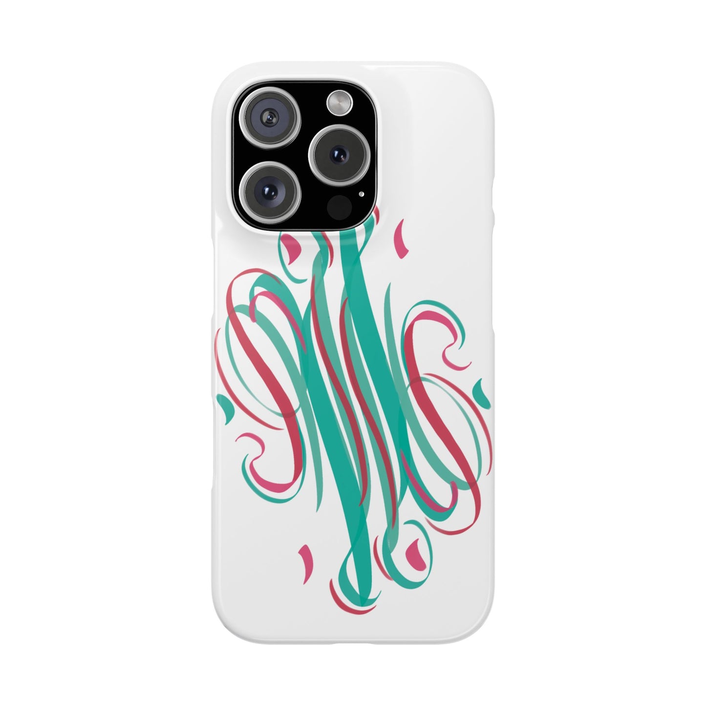 Spring inspired Modern Art  Slim Phone Case -,