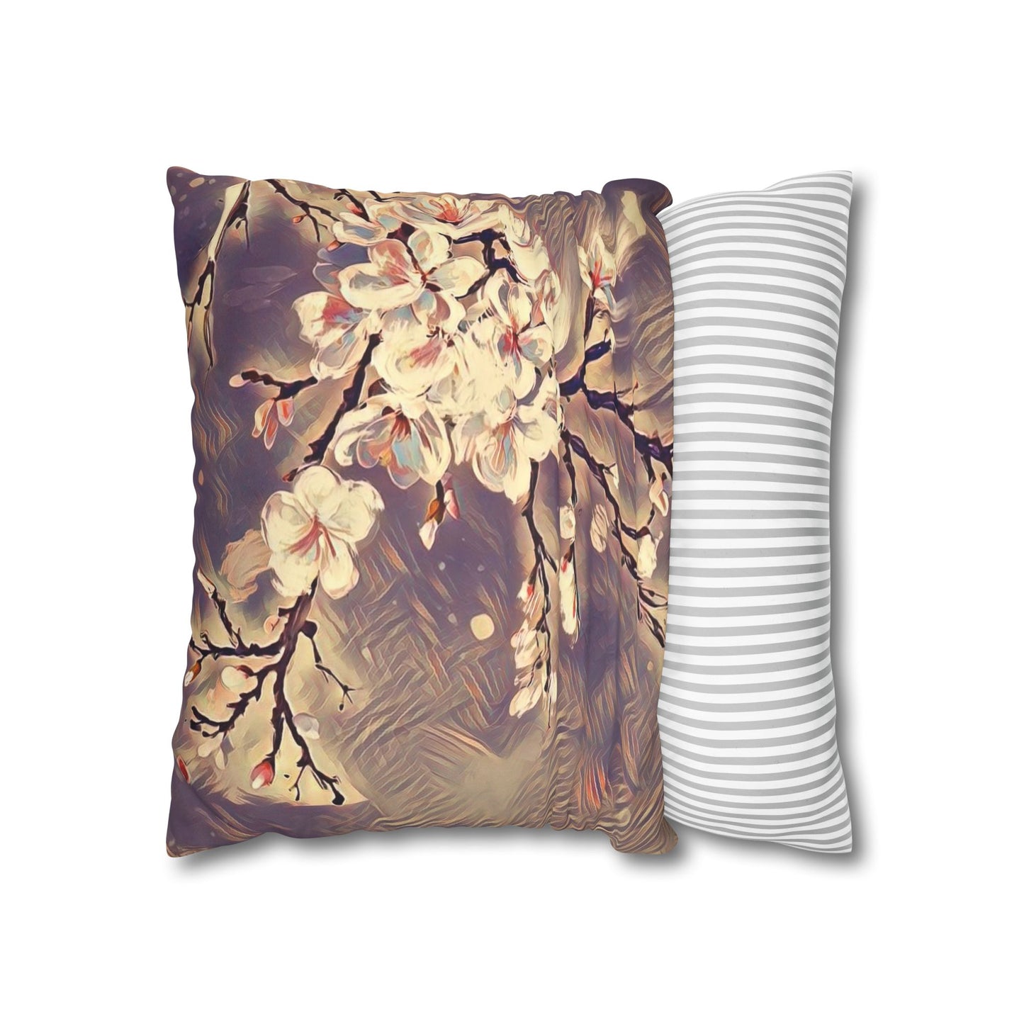 Spring Pillowcase - Modern Art Portrait Watercolour Design