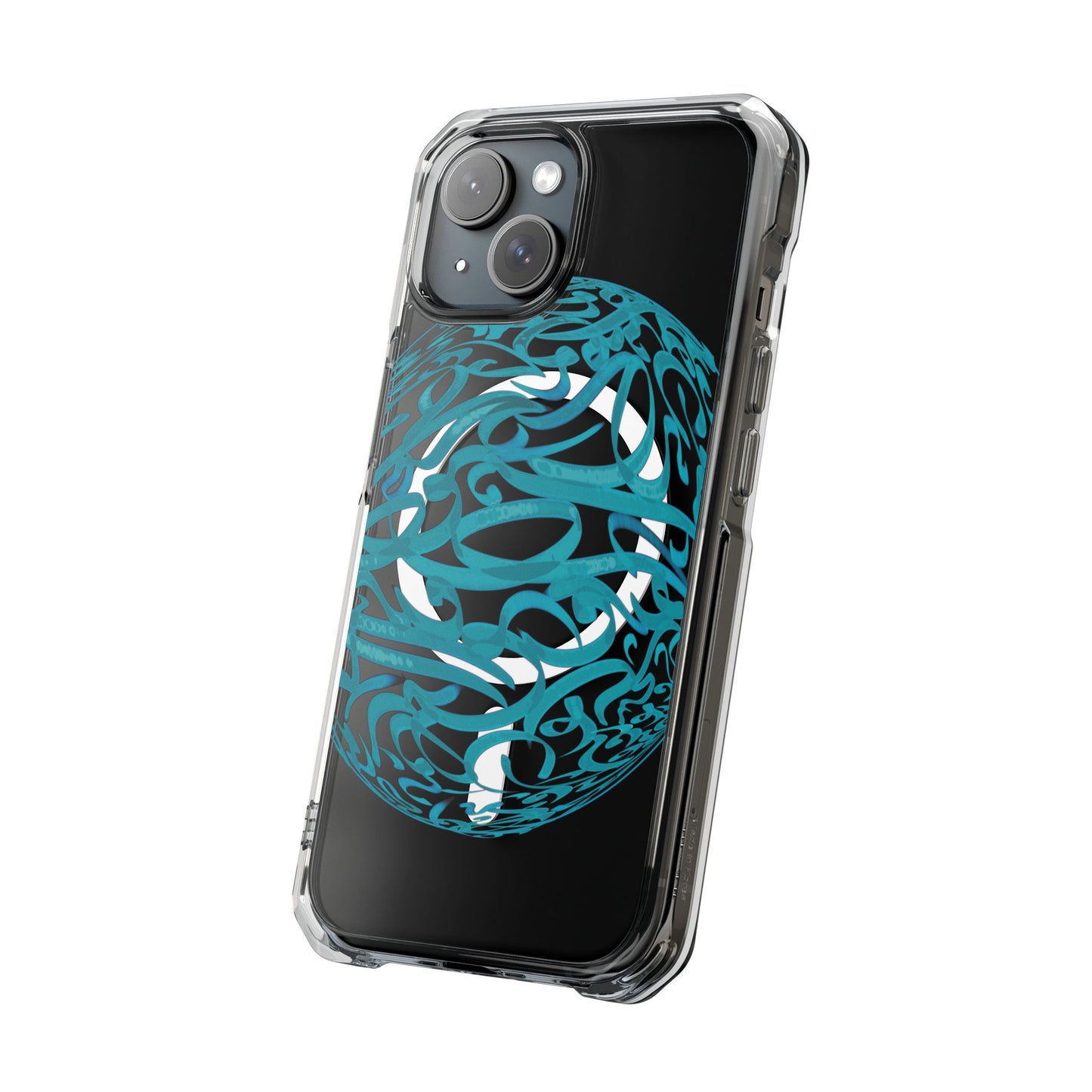 Copy of Copy of Phone Case - Pink Ribbon Persian Calligraphy Design - Magnetic Case