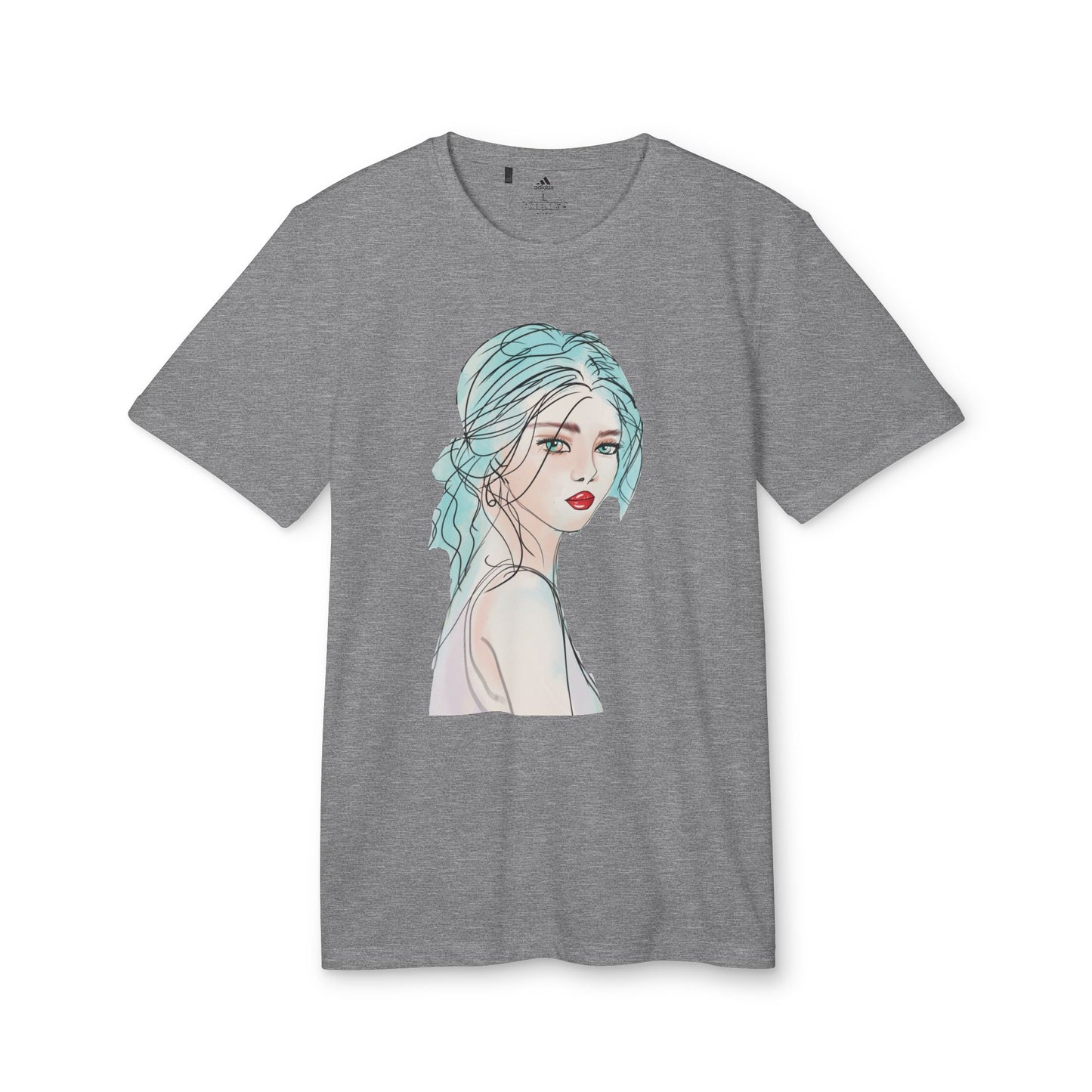 Adidas Unisex Sport T-Shirt with Artwork - Chic & Casual Sportswear 1