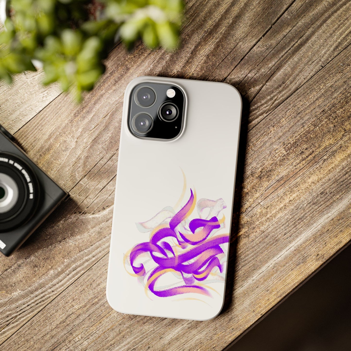 Copy of ' Modern Art  Slim Phone Case-Lily