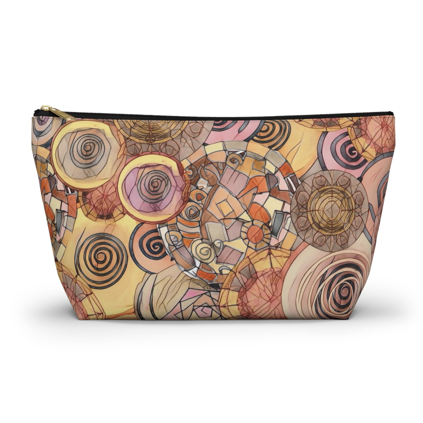 Ethereal Swirls Accessory Pouch w T-bottom