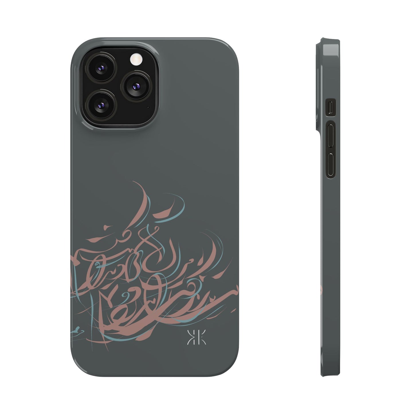 Modern Persian  Calligraphy Kalli K   Slim Phone Case