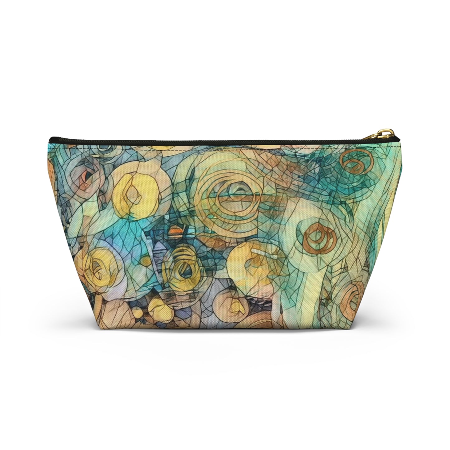 Ethereal Swirls Accessory Pouch w T-bottom