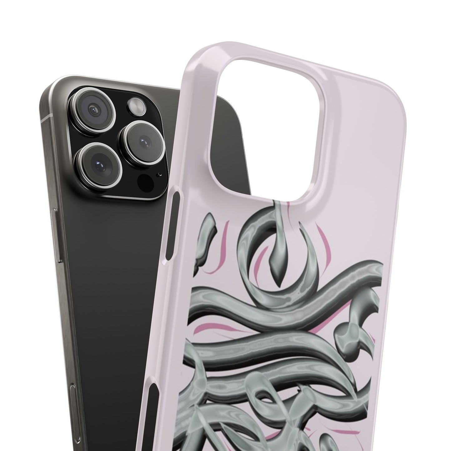 Modern Art  Slim Phone Case -LOVE,