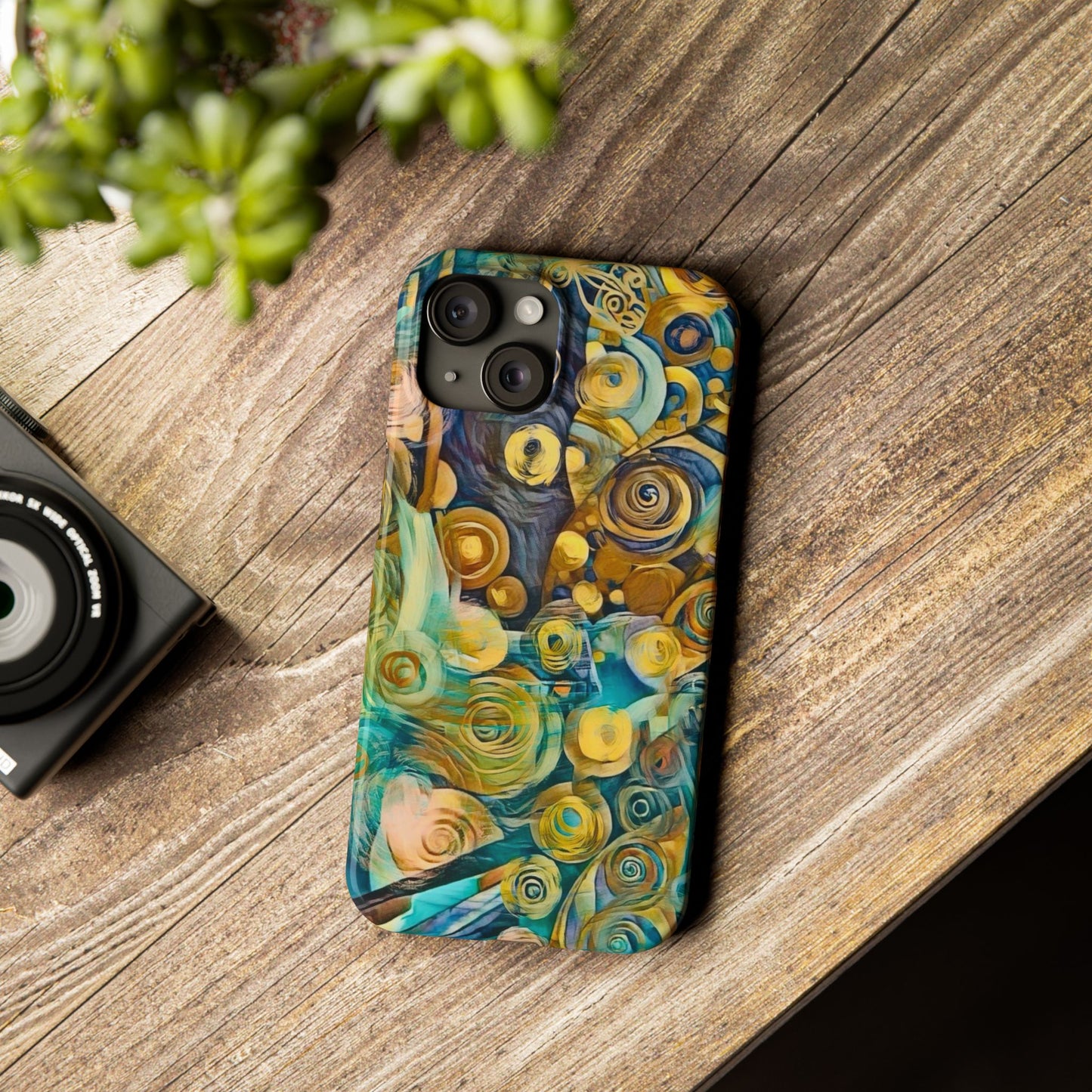 Copy of Copy of ' Modern Art  Slim Phone Case -LOVE