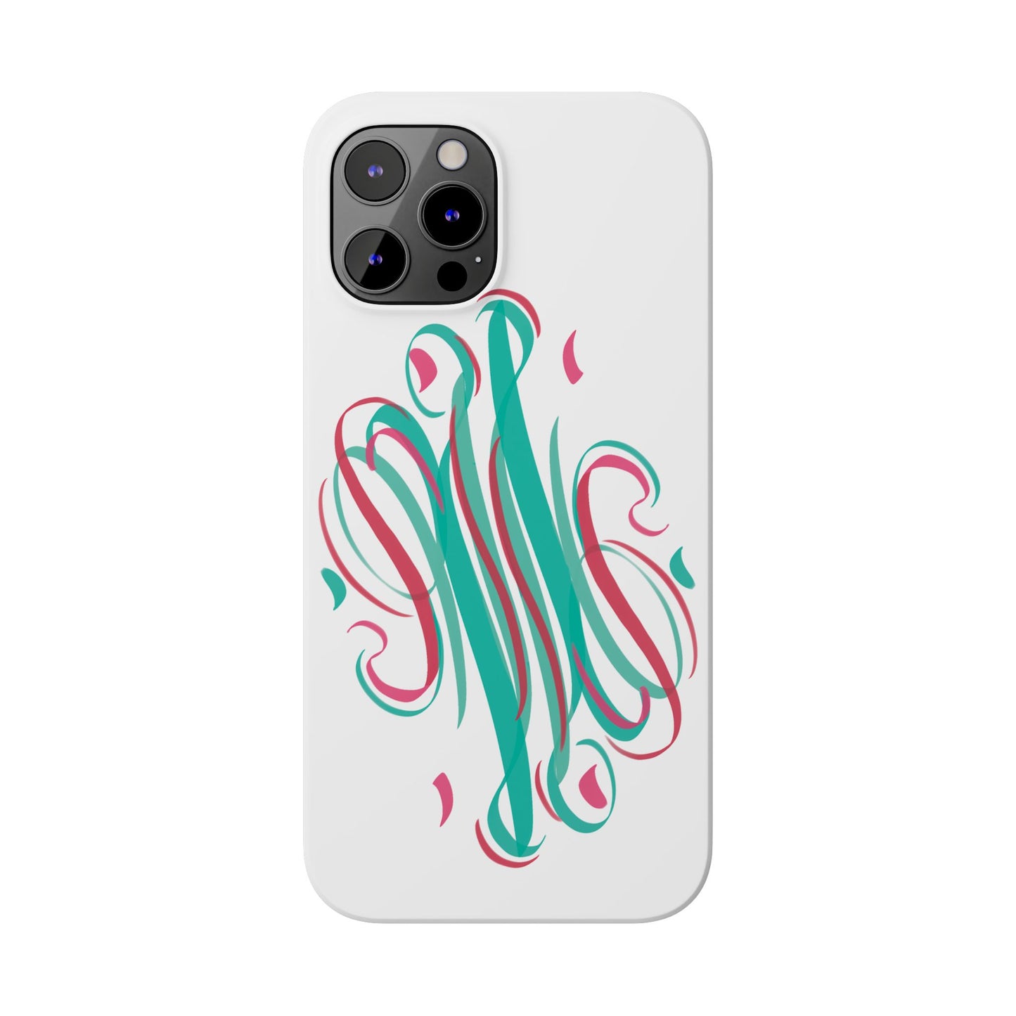 Spring inspired Modern Art  Slim Phone Case -,