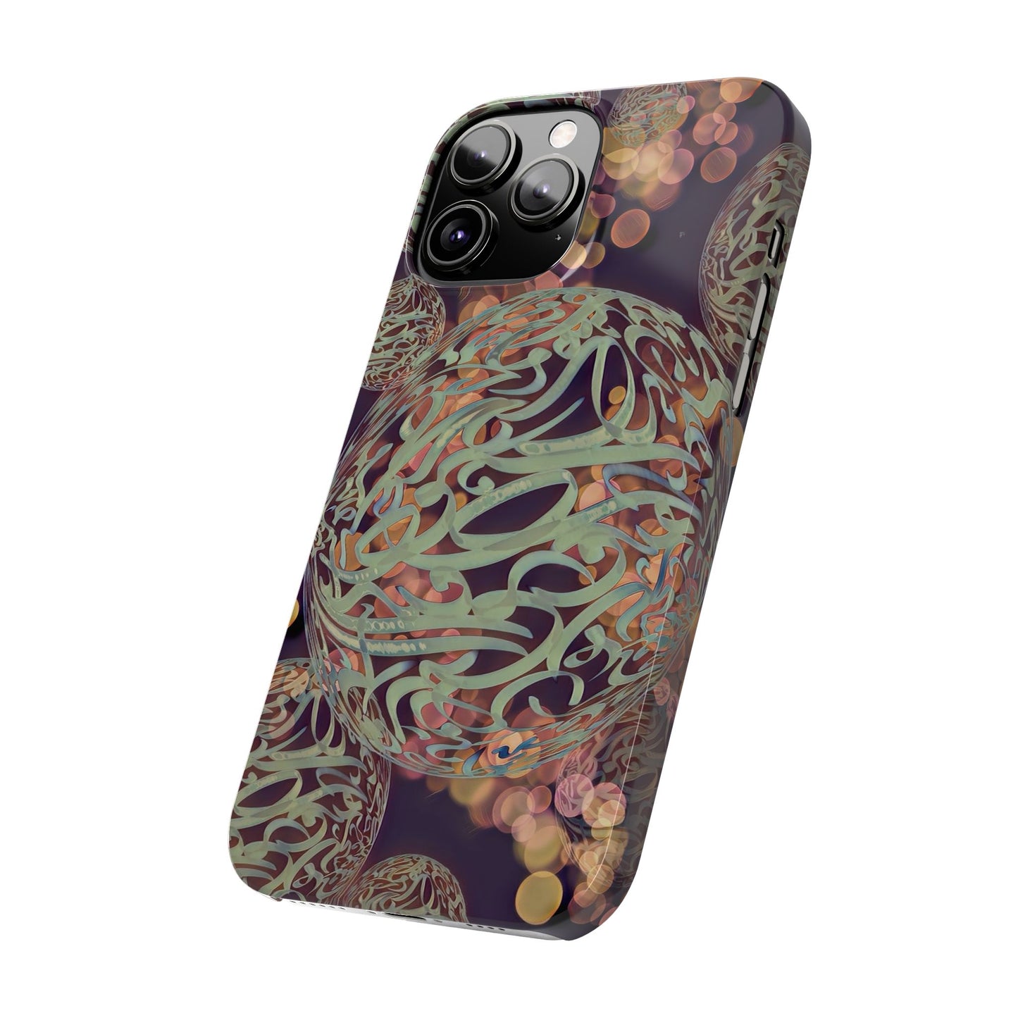 Copy of Copy of ' Modern Art  Slim Phone Case -LOVE I-