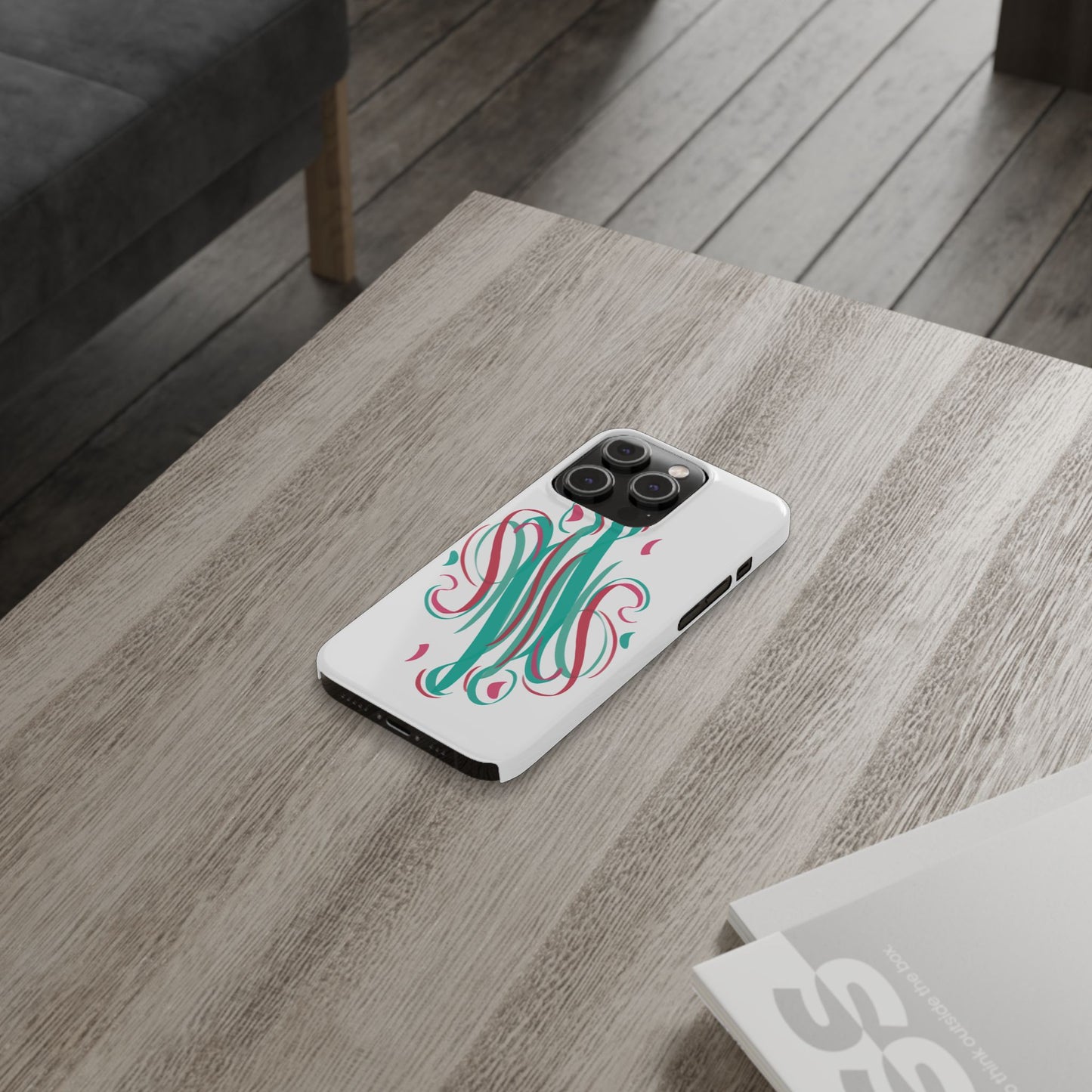 Spring inspired Modern Art  Slim Phone Case -,