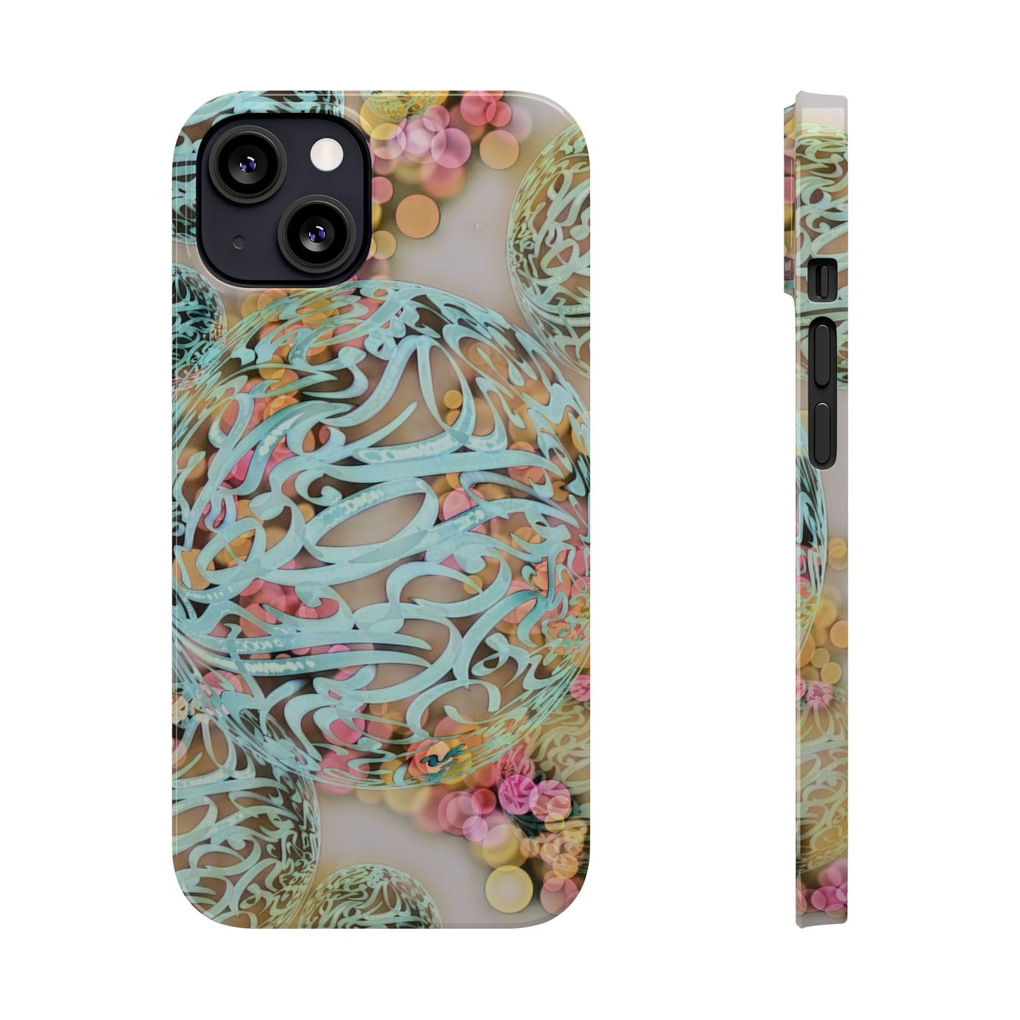 Copy of Copy of Copy of ' Modern Art  Slim Phone Case -LOVE I-