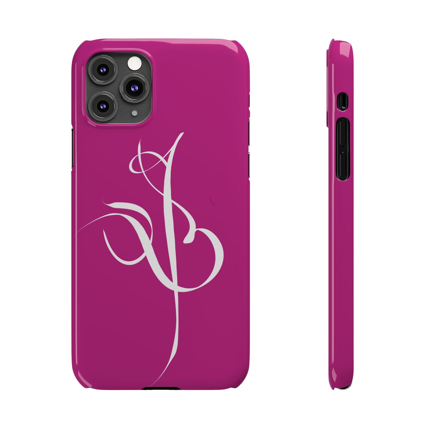 Modern Calligraphy Slim Phone Case -Eshgh (LOVE)
