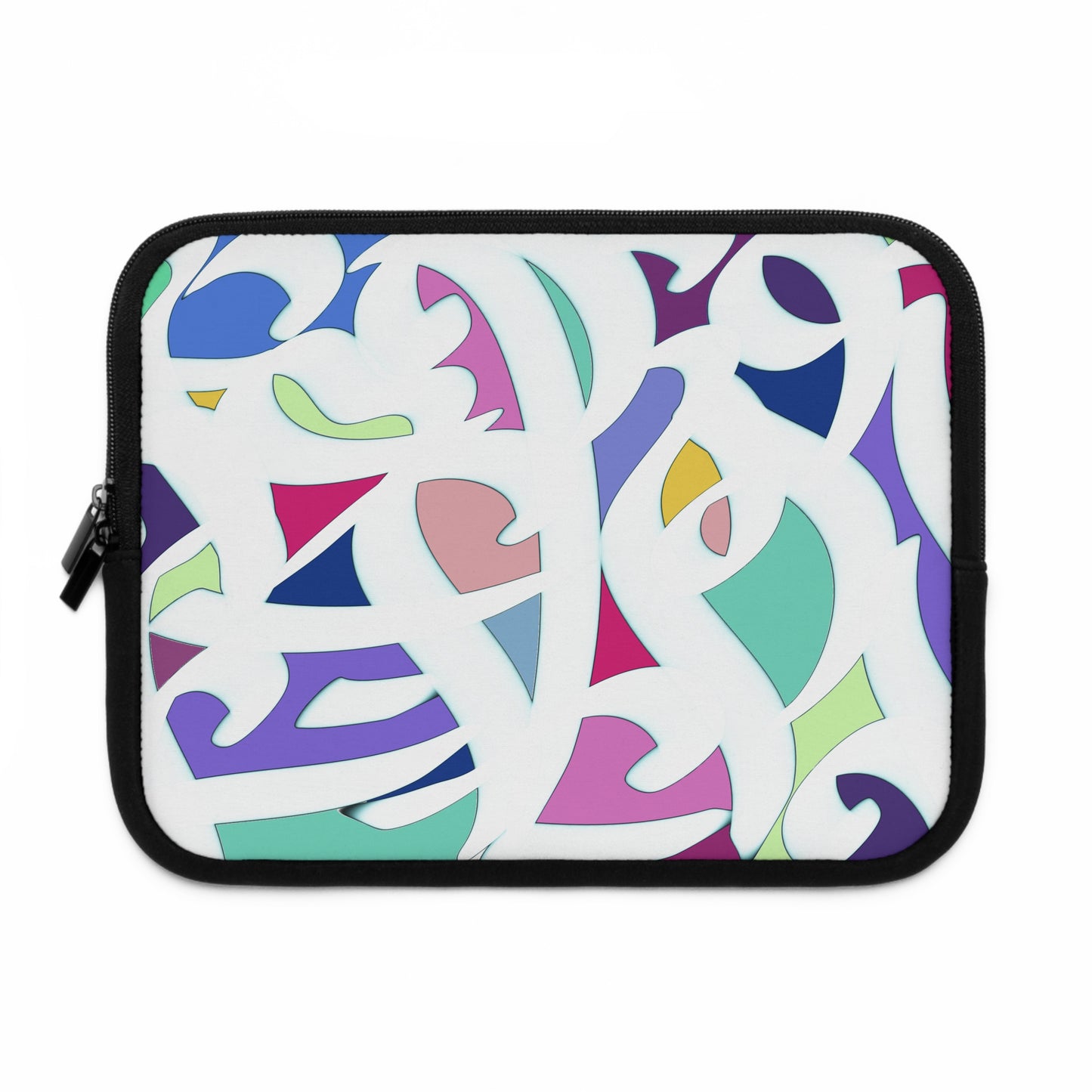 Laptop Sleeve -Modern Digital Calligraphy Art Design