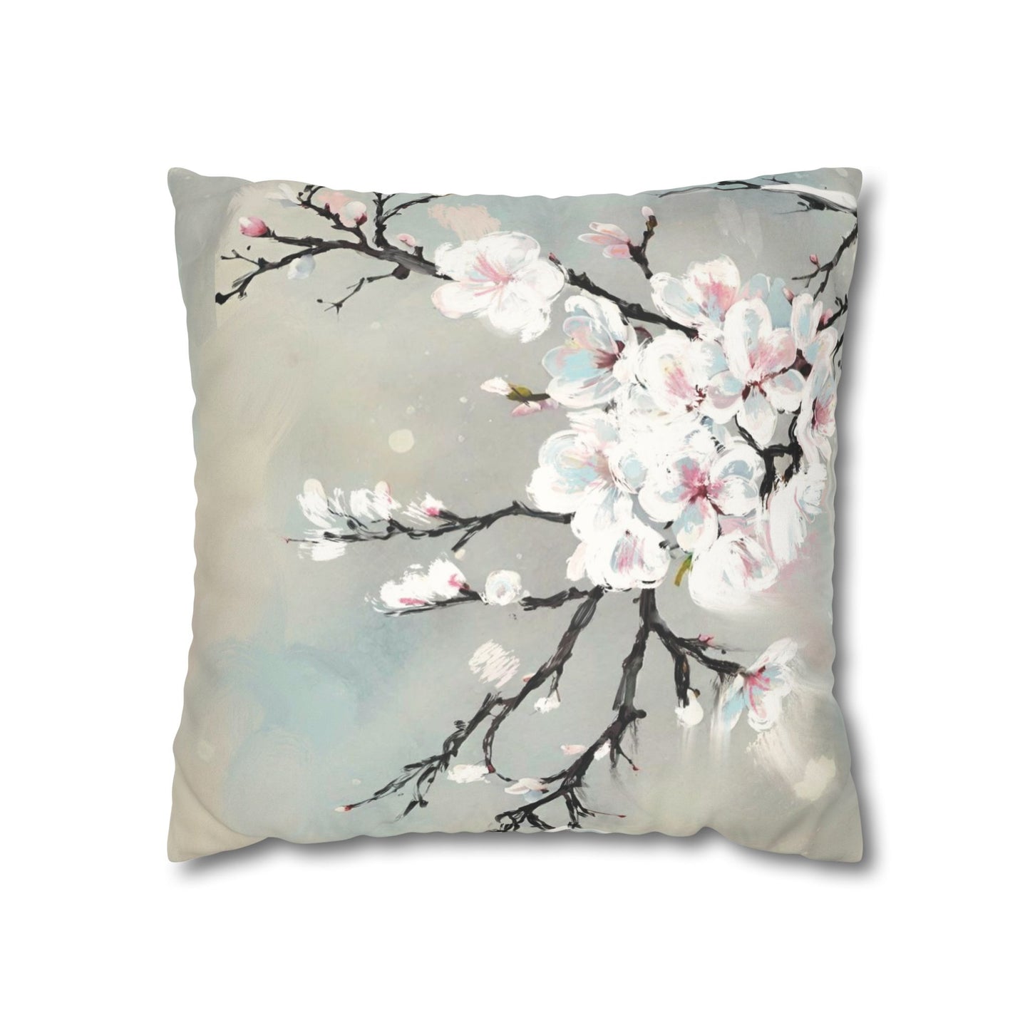 Spring Pillowcase - Modern Art Portrait Watercolour Design
