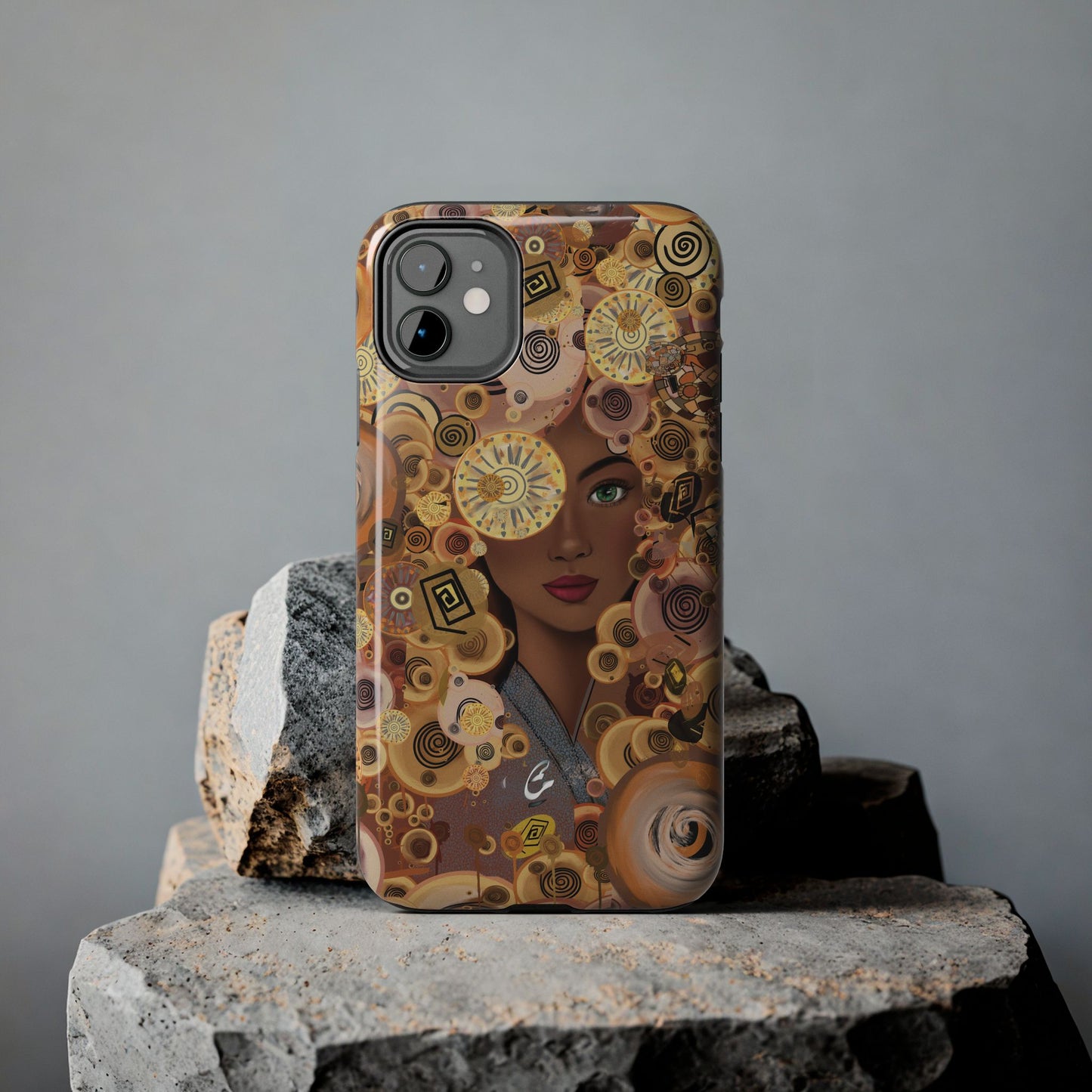 Phone Case - Persian Art Inspired Beautiful Girl Design