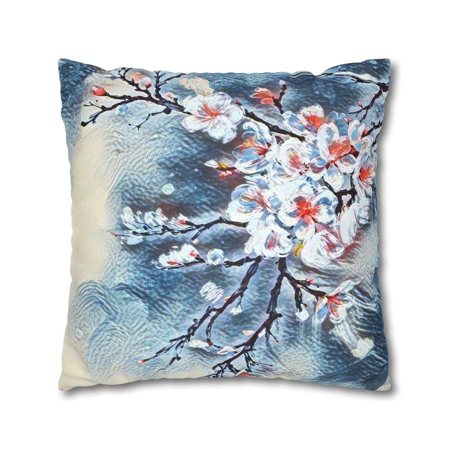 Spring Pillowcase - Modern Art Portrait Watercolour Design