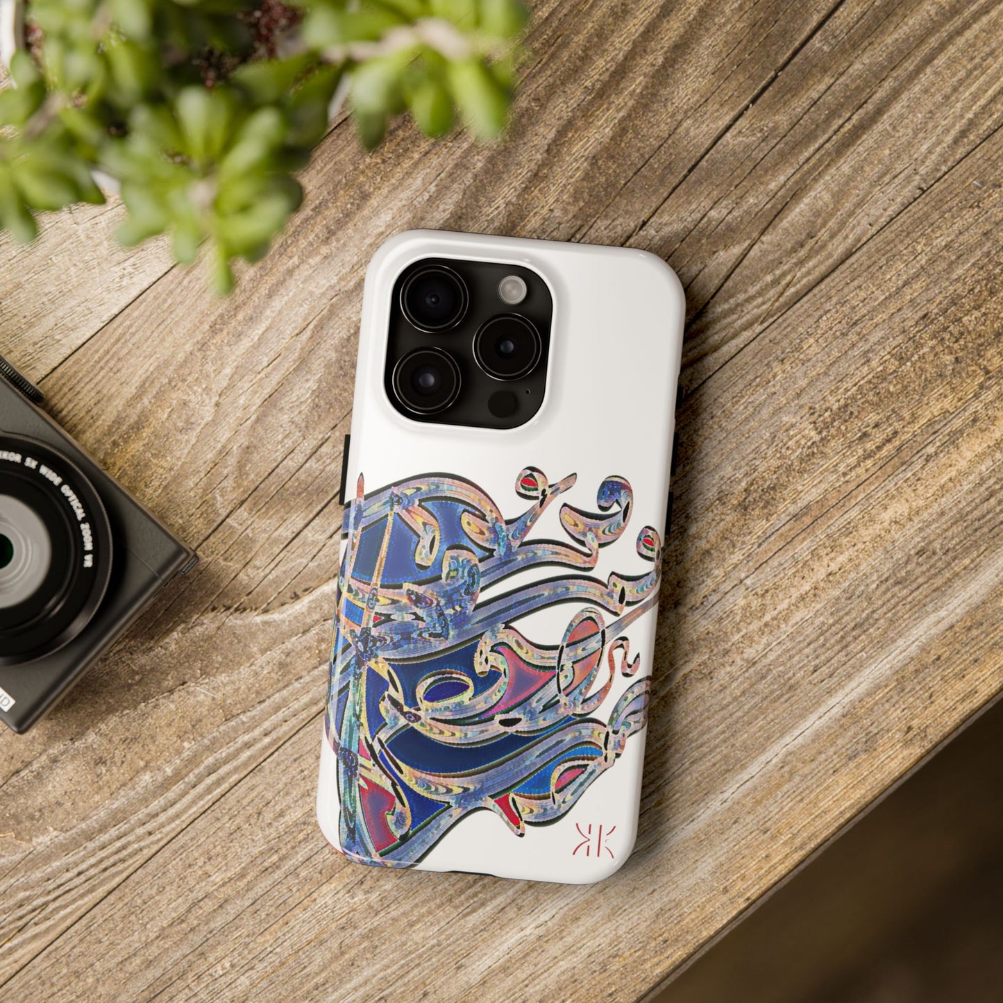 Kalli K  Phone Case Persian Calligraphy Art.